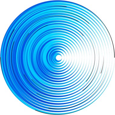 Soyut sarmal, girdap, dönme vektörü örtüşüyor. Volute, helix, koklear vertigo dairesel, geometrik çizim. Soyut çember