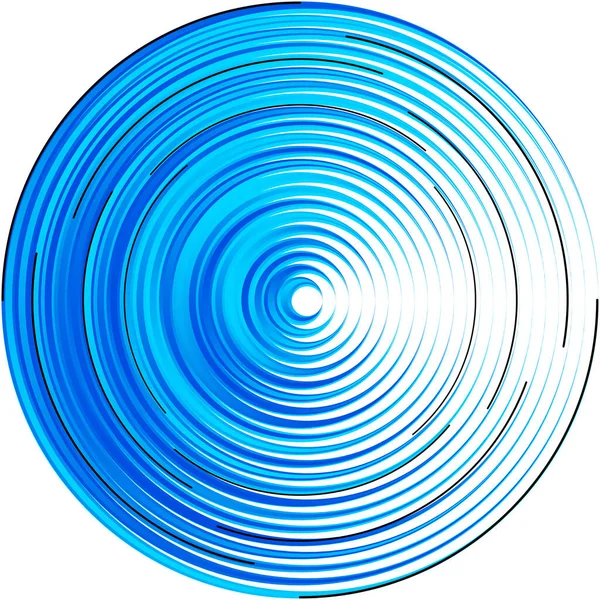 Superposition Abstraite Spirale Tourbillon Vecteur Tourbillon Volute Hélice Vertige Cochléaire — Image vectorielle