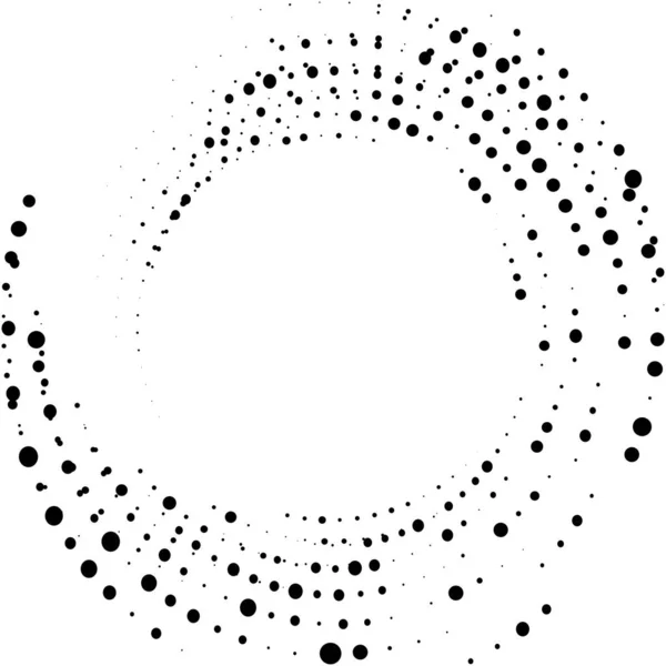 Abstracte Spiraal Draaikolk Wervelvector Voluut Helix Cochleaire Vertigo Cirkelvormig Geometrische — Stockvector