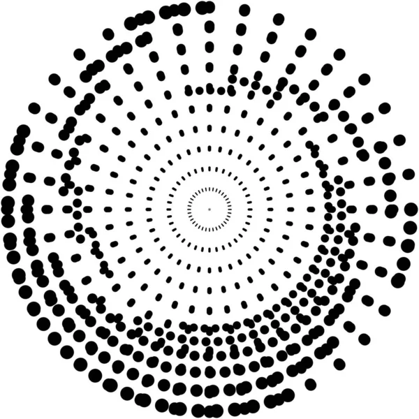 Sovrapposizione Astratta Spirale Vortice Vettore Vortice Voluta Elica Vertigini Cocleari — Vettoriale Stock