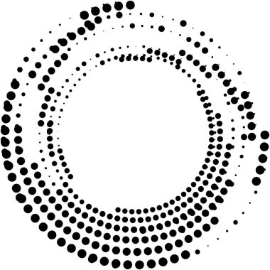 Soyut sarmal, girdap, dönme vektörü örtüşüyor. Volute, helix, koklear vertigo dairesel, geometrik çizim. Soyut çember