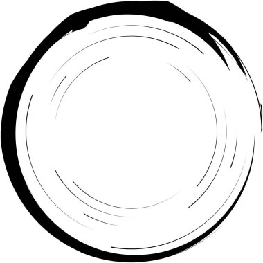 Soyut sarmal, girdap, dönme vektörü örtüşüyor. Volute, helix, koklear vertigo dairesel, geometrik çizim. Soyut çember