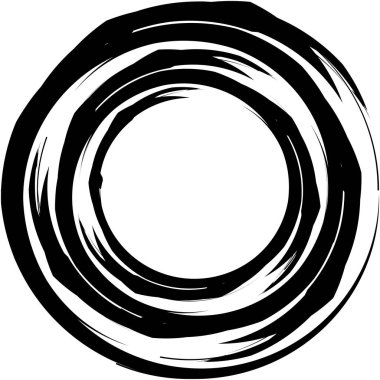 Soyut sarmal, girdap, dönme vektörü örtüşüyor. Volute, helix, koklear vertigo dairesel, geometrik çizim. Soyut çember