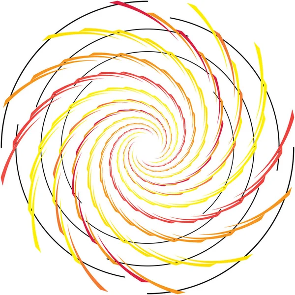 Nakładanie Abstrakcyjnej Spirali Wirowania Wirowania Wektora Objętość Spirala Ślimakowe Zawroty — Wektor stockowy