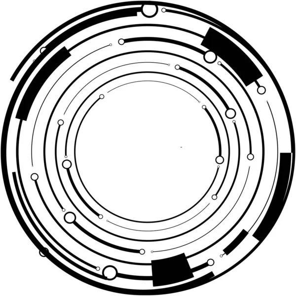 Espiral Abstracta Superpuesta Remolino Vector Giro Voluta Hélice Vértigo Coclear — Archivo Imágenes Vectoriales