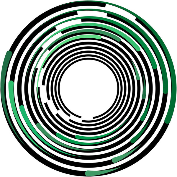 Overlaying abstract Spiral, Swirl, Twirl vector. Volute, helix, cochlear vertigo circular, geometric illustration. Abstract circle