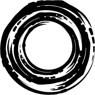 Soyut sarmal, girdap, dönme vektörü örtüşüyor. Volute, helix, koklear vertigo dairesel, geometrik çizim. Soyut çember