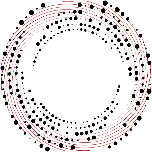 Sobreposição Abstrato Espiral Redemoinho Twirl Vetor Voluta Hélice Vertigem Coclear — Vetor de Stock