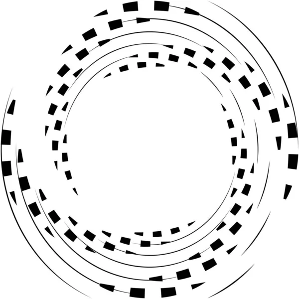 Überlagerung Abstrakter Spirale Wirbel Wirbelvektor Volute Helix Cochlea Schwindel Kreisförmig — Stockvektor