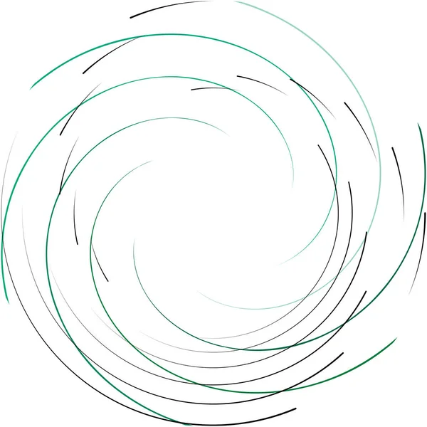 Suprapunerea Spiralei Abstracte Vârtejului Vectorului Twirl Volut Helix Vertij Cohlear — Vector de stoc