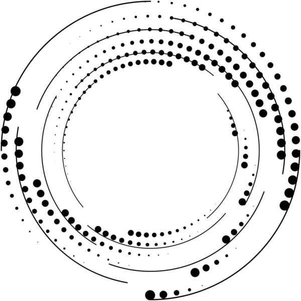 Überlagerung Abstrakter Spirale Wirbel Wirbelvektor Volute Helix Cochlea Schwindel Kreisförmig — Stockvektor