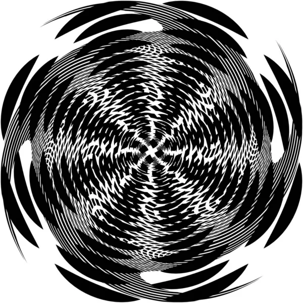 Espiral Abstracta Superpuesta Remolino Vector Giro Voluta Hélice Vértigo Coclear — Archivo Imágenes Vectoriales