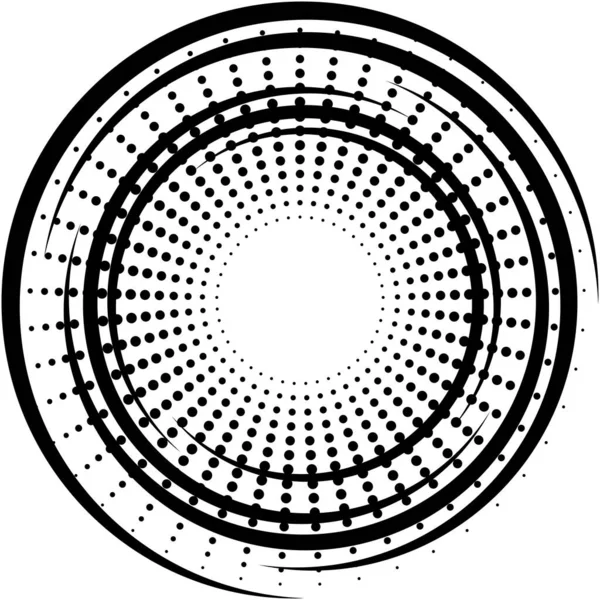 Espiral Abstracta Superpuesta Remolino Vector Giro Voluta Hélice Vértigo Coclear — Archivo Imágenes Vectoriales