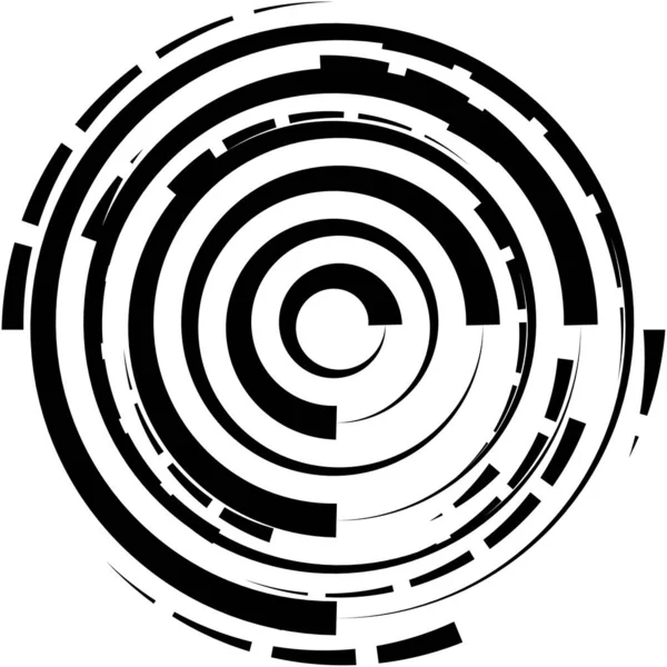 Überlagerung Abstrakter Spirale Wirbel Wirbelvektor Volute Helix Cochlea Schwindel Kreisförmig — Stockvektor