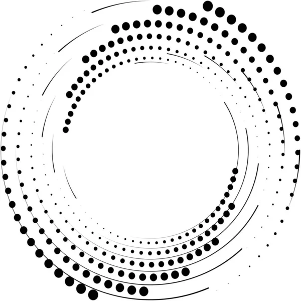 Überlagerung Abstrakter Spirale Wirbel Wirbelvektor Volute Helix Cochlea Schwindel Kreisförmig — Stockvektor