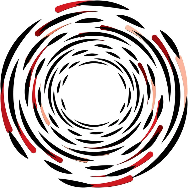 Sobreposição Abstrato Espiral Redemoinho Twirl Vetor Voluta Hélice Vertigem Coclear — Vetor de Stock