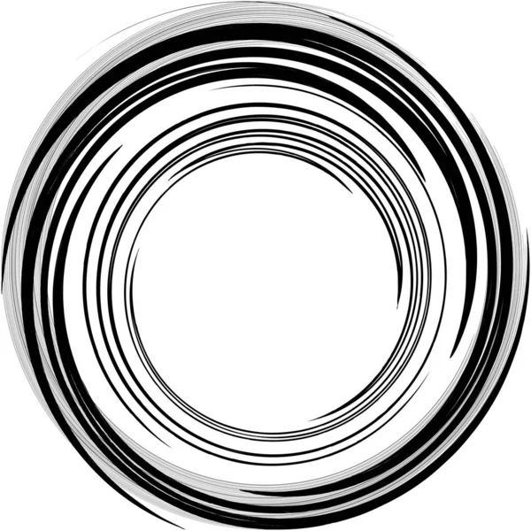 Espiral Abstracta Superpuesta Remolino Vector Giro Voluta Hélice Vértigo Coclear — Archivo Imágenes Vectoriales