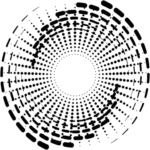 Sovrapposizione Astratta Spirale Vortice Vettore Vortice Voluta Elica Vertigini Cocleari — Vettoriale Stock