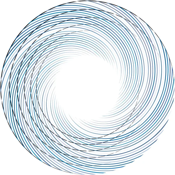 Superposition Abstraite Spirale Tourbillon Vecteur Tourbillon Volute Hélice Vertige Cochléaire — Image vectorielle