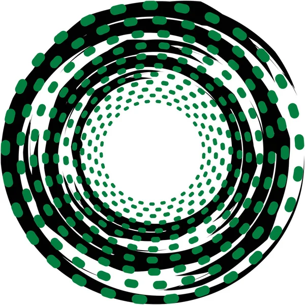 Überlagerung Abstrakter Spirale Wirbel Wirbelvektor Volute Helix Cochlea Schwindel Kreisförmig — Stockvektor