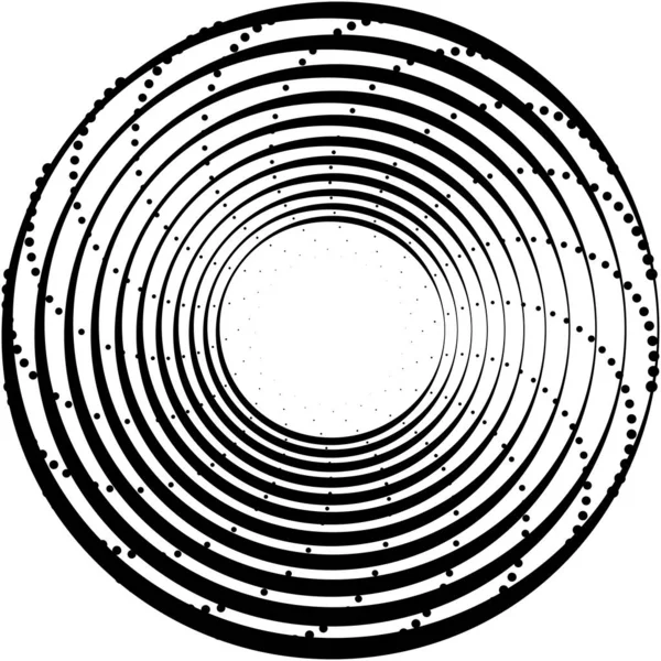 Sovrapposizione Astratta Spirale Vortice Vettore Vortice Voluta Elica Vertigini Cocleari — Vettoriale Stock