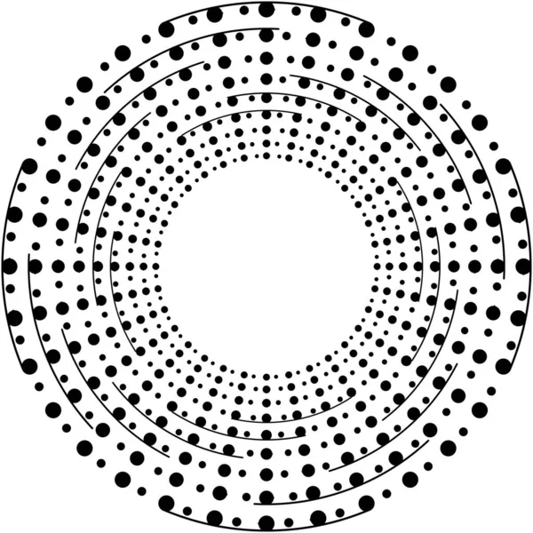 Superposition Abstraite Spirale Tourbillon Vecteur Tourbillon Volute Hélice Vertige Cochléaire — Image vectorielle