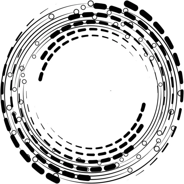 Sovrapposizione Astratta Spirale Vortice Vettore Vortice Voluta Elica Vertigini Cocleari — Vettoriale Stock