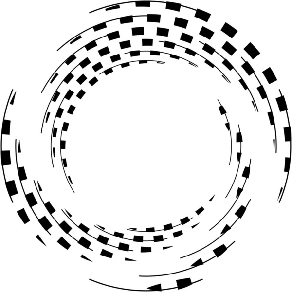 Sovrapposizione Astratta Spirale Vortice Vettore Vortice Voluta Elica Vertigini Cocleari — Vettoriale Stock