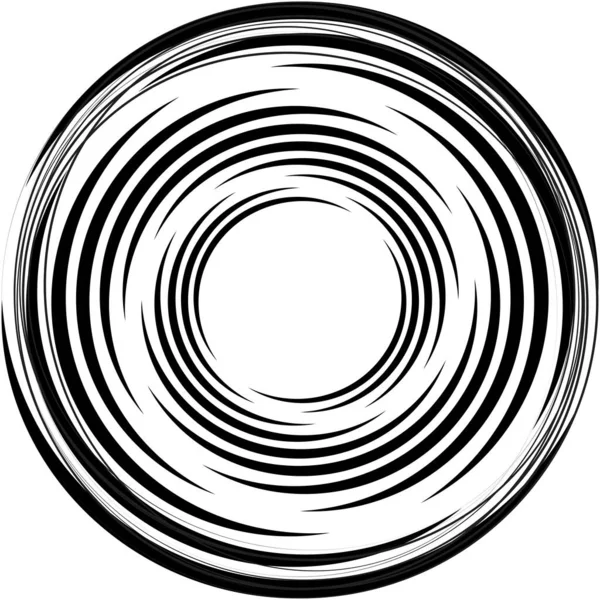 Sobreposição Abstrato Espiral Redemoinho Twirl Vetor Voluta Hélice Vertigem Coclear — Vetor de Stock