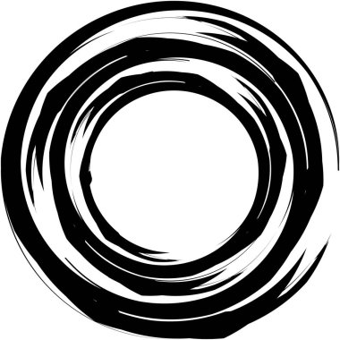 Soyut sarmal, girdap, dönme vektörü örtüşüyor. Volute, helix, koklear vertigo dairesel, geometrik çizim. Soyut çember