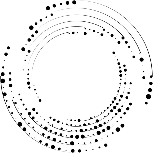 Espiral Abstracta Superpuesta Remolino Vector Giro Voluta Hélice Vértigo Coclear — Archivo Imágenes Vectoriales