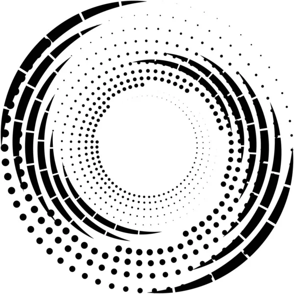 Überlagerung Abstrakter Spirale Wirbel Wirbelvektor Volute Helix Cochlea Schwindel Kreisförmig — Stockvektor