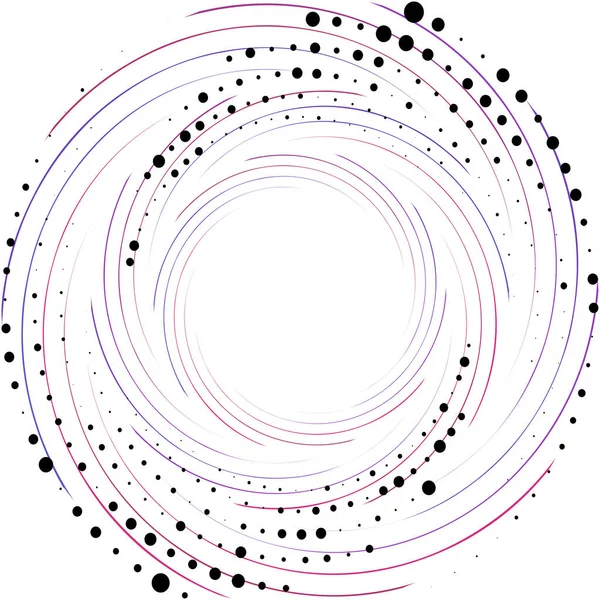 重叠抽象螺旋体 涡旋体 涡旋体向量 螺旋体 耳蜗眩晕 几何图解 摘要圈 — 图库矢量图片