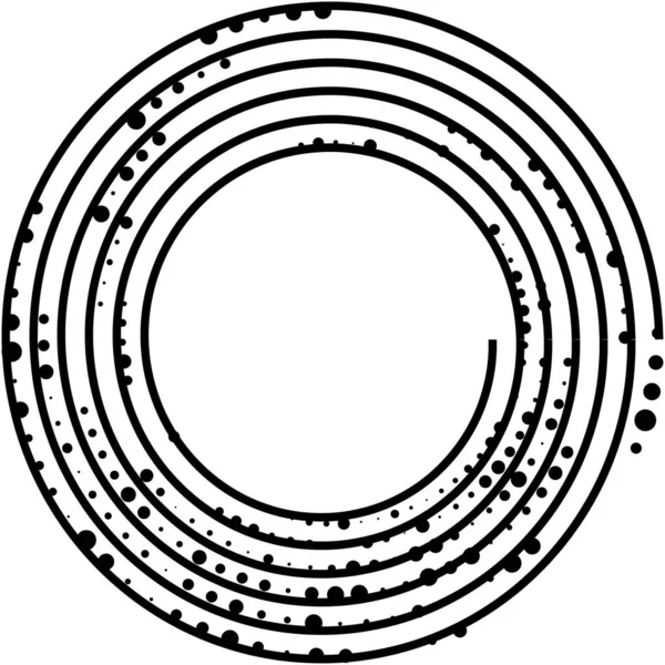 Überlagerung Abstrakter Spirale Wirbel Wirbelvektor Volute Helix Cochlea Schwindel Kreisförmig — Stockvektor