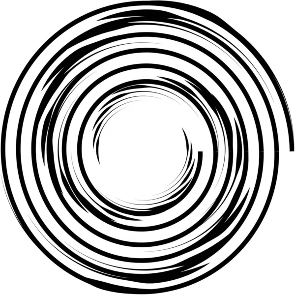 Espiral Abstracta Superpuesta Remolino Vector Giro Voluta Hélice Vértigo Coclear — Archivo Imágenes Vectoriales