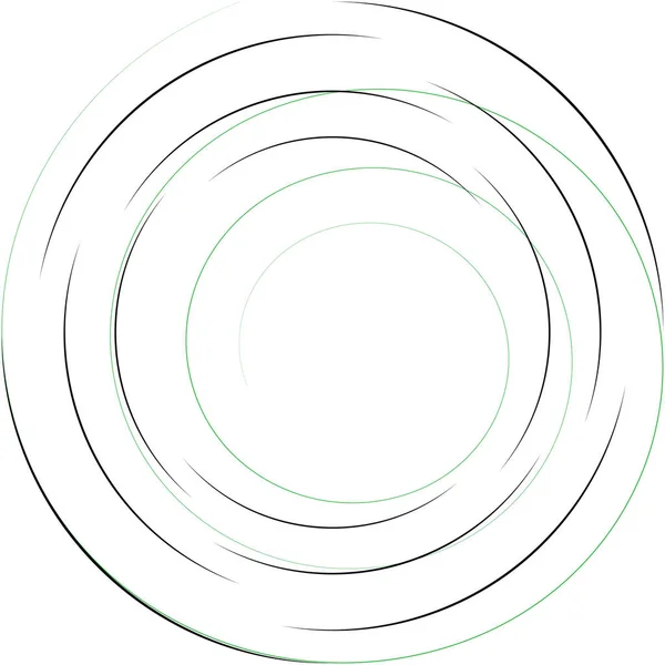 Überlagerung Abstrakter Spirale Wirbel Wirbelvektor Volute Helix Cochlea Schwindel Kreisförmig — Stockvektor