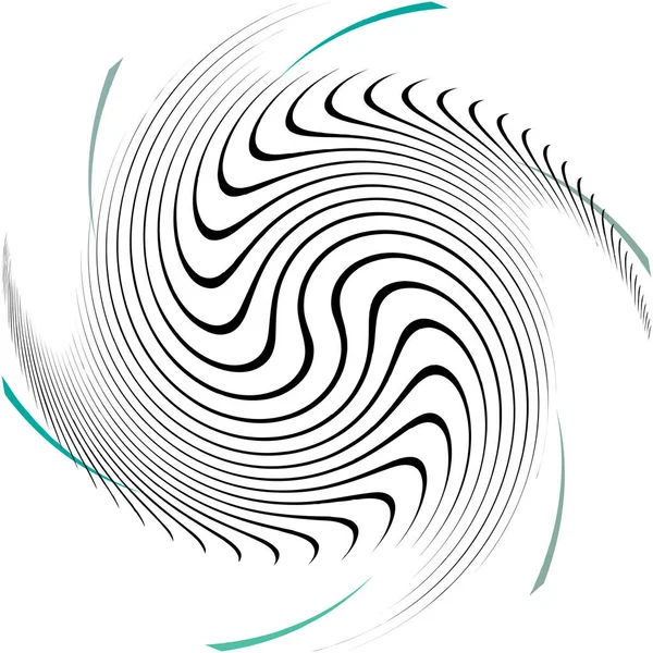 Overlejrer Abstrakt Spiral Swirl Twirl Vektor Volute Helix Cochlear Vertigo – Stock-vektor