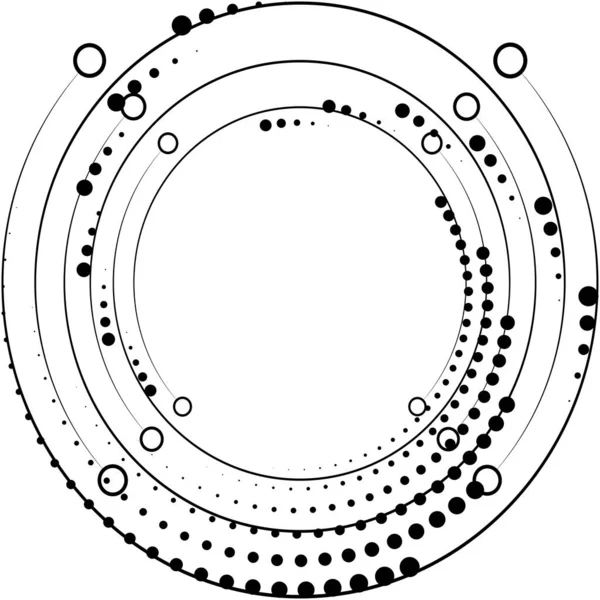 Sovrapposizione Astratta Spirale Vortice Vettore Vortice Voluta Elica Vertigini Cocleari — Vettoriale Stock