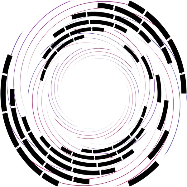 Перекриття Абстрактного Спірального Свірла Вектора Твірла Volute Helix Cochlear Vertigo — стоковий вектор
