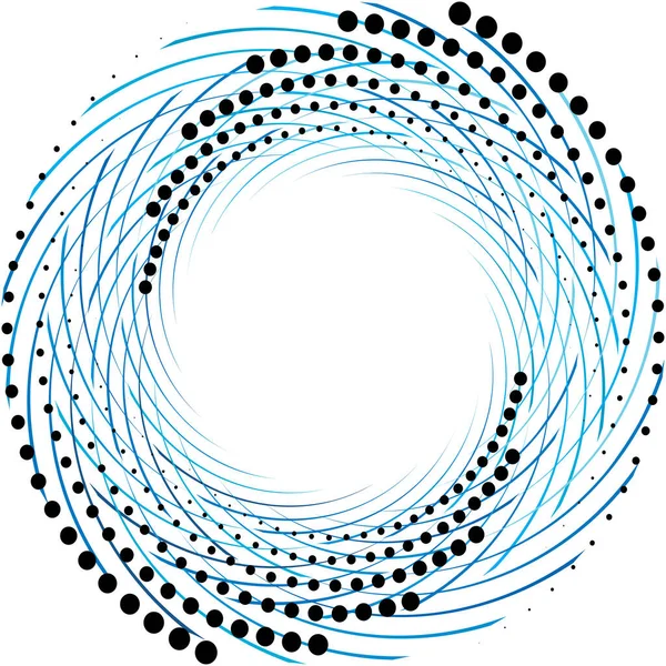 Накладывается Абстрактный Спиральный Вихревой Вихревой Вектор Объемная Эластичная Головокружительная Геометрическая — стоковый вектор