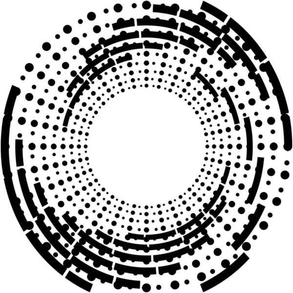 Überlagerung Abstrakter Spirale Wirbel Wirbelvektor Volute Helix Cochlea Schwindel Kreisförmig — Stockvektor