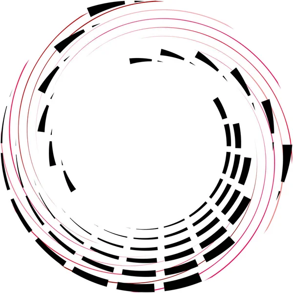 Sovrapposizione Astratta Spirale Vortice Vettore Vortice Voluta Elica Vertigini Cocleari — Vettoriale Stock