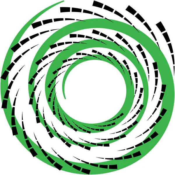 Sobreposição Abstrato Espiral Redemoinho Twirl Vetor Voluta Hélice Vertigem Coclear —  Vetores de Stock