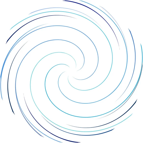 Überlagerung Abstrakter Spirale Wirbel Wirbelvektor Volute Helix Cochlea Schwindel Kreisförmig — Stockvektor