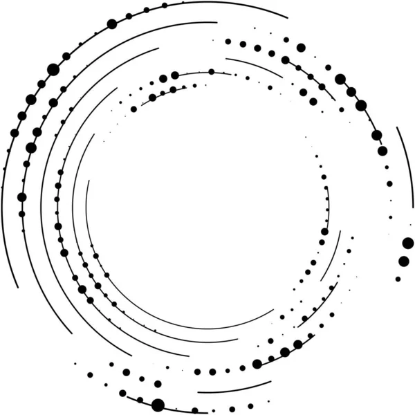 Espiral Abstracta Superpuesta Remolino Vector Giro Voluta Hélice Vértigo Coclear — Archivo Imágenes Vectoriales