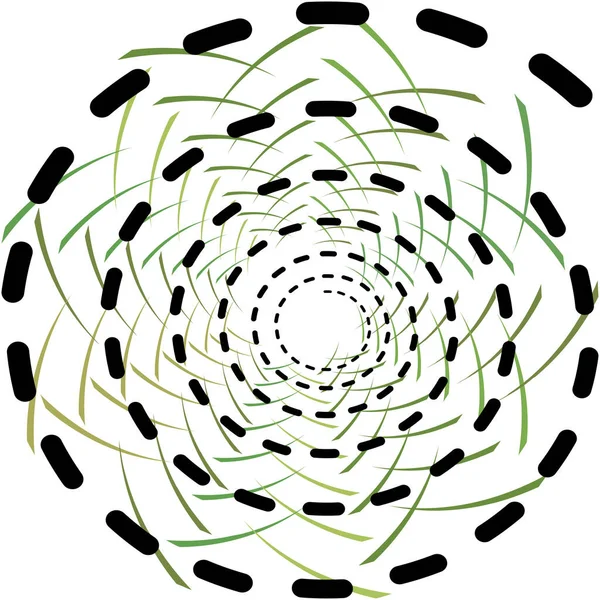 Espiral Abstracta Superpuesta Remolino Vector Giro Voluta Hélice Vértigo Coclear — Archivo Imágenes Vectoriales