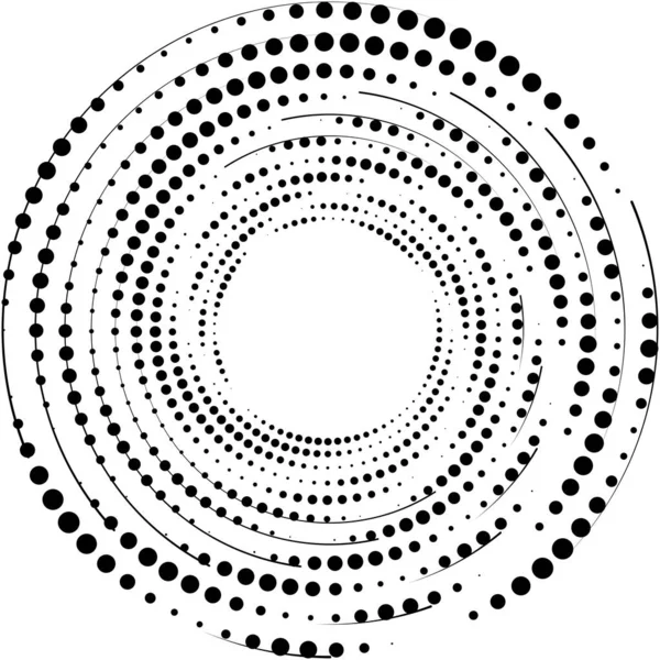 Überlagerung Abstrakter Spirale Wirbel Wirbelvektor Volute Helix Cochlea Schwindel Kreisförmig — Stockvektor