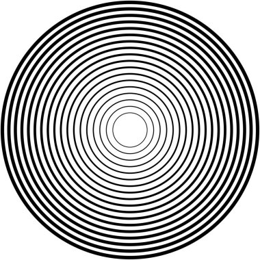 Overlaying abstract Spiral, Swirl, Twirl vector. Volute, helix, cochlear vertigo circular, geometric illustration. Abstract circle clipart