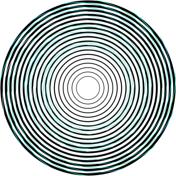 Overlaying abstract Spiral, Swirl, Twirl vector. Volute, helix, cochlear vertigo circular, geometric illustration. Abstract circle
