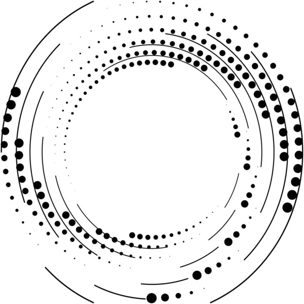 Espiral Abstracta Superpuesta Remolino Vector Giro Voluta Hélice Vértigo Coclear — Archivo Imágenes Vectoriales